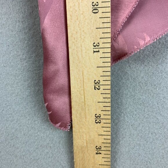 Coach Skirt Womens 10 Pink Silk Palm Tree Print Jacquard Tiered Handkerchief Hem - Picture 10 of 16